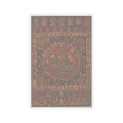 Kitaharasa - Mandala of the Sun God Surya - likely 1379 v1 - STICKER Vinyl Kiss-Cut Decal