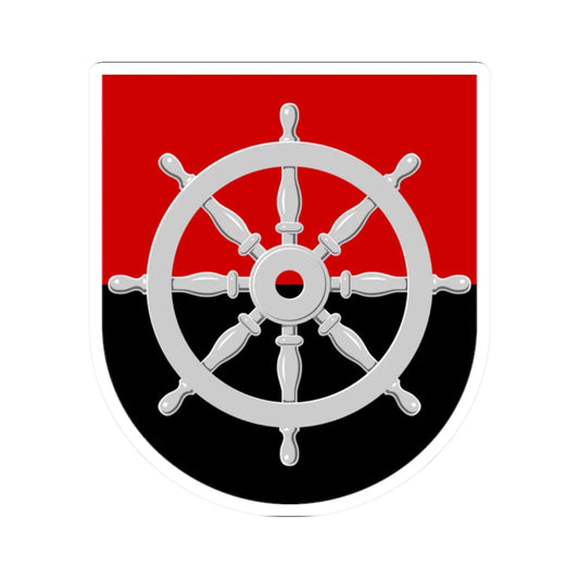 Kitee.vaakuna (Finland) (Coat of Arms) STICKER Vinyl Kiss-Cut Decal 2 Inch White - The Sticker Space