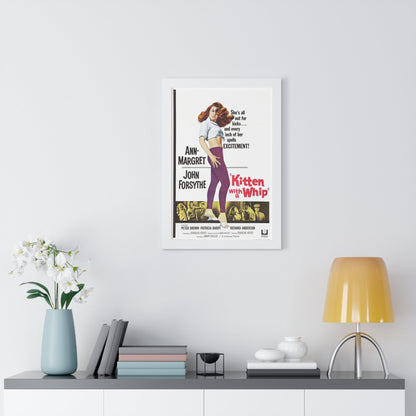 KITTEN WITH A WHIP 1964 - Framed Movie Poster-The Sticker Space