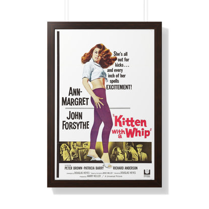 KITTEN WITH A WHIP 1964 - Framed Movie Poster-20" x 30"-The Sticker Space