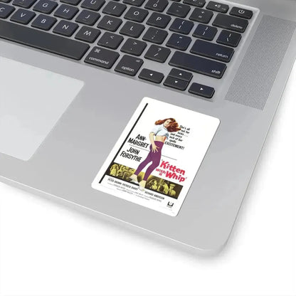 KITTEN WITH A WHIP 1964 Movie Poster - STICKER Vinyl Kiss-Cut Decal - The Sticker Space