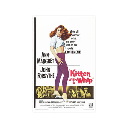 KITTEN WITH A WHIP 1964 - Paper Movie Poster-11″ x 17″ (Vertical)-The Sticker Space