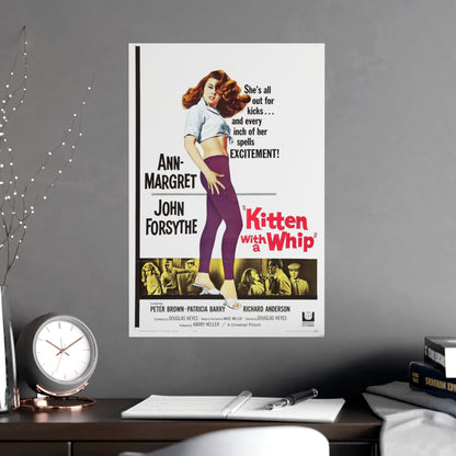 KITTEN WITH A WHIP 1964 - Paper Movie Poster-The Sticker Space