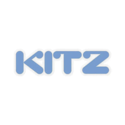 Kitz Corporation (Logo) STICKER Vinyl Kiss-Cut Decal 4 Inch Transparent - The Sticker Space