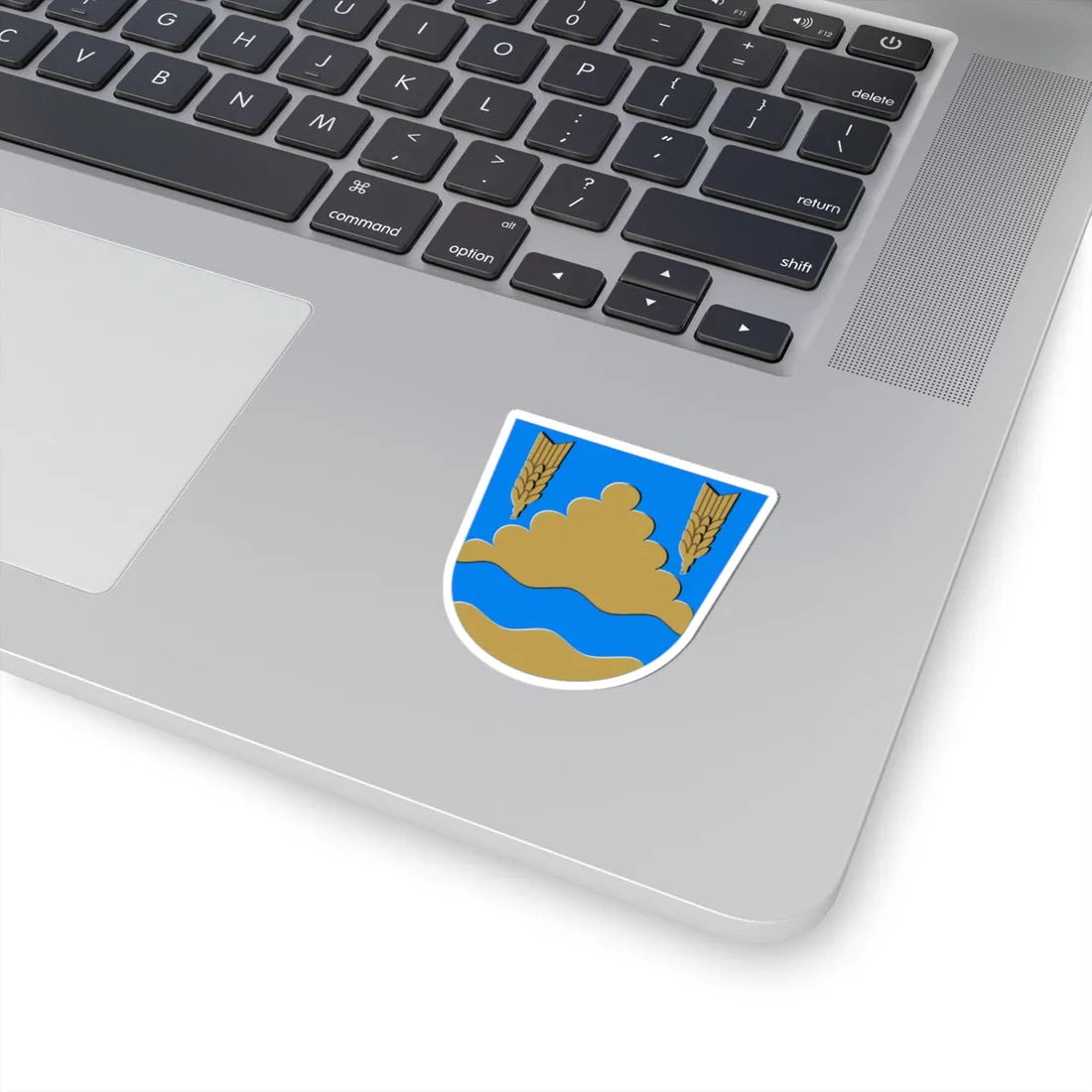 Kiukainen.vaakuna (Finland) (Coat of Arms) STICKER Vinyl Kiss-Cut Decal - The Sticker Space