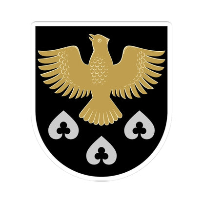 Kiuruvesi.vaakuna (Finland) (Coat of Arms) STICKER Vinyl Kiss-Cut Decal 3 Inch White - The Sticker Space