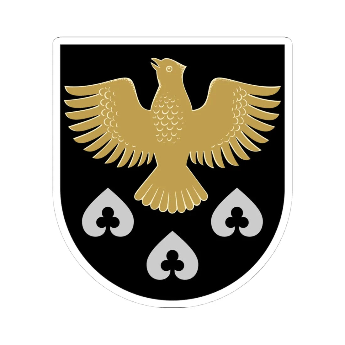 Kiuruvesi.vaakuna (Finland) (Coat of Arms) STICKER Vinyl Kiss-Cut Decal - The Sticker Space