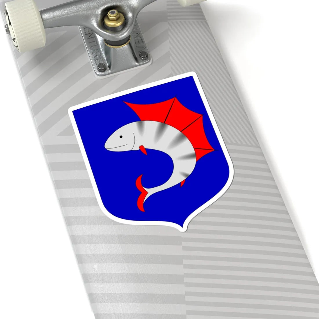 Kökar.vaakuna (Finland) (Coat of Arms) STICKER Vinyl Kiss-Cut Decal - The Sticker Space