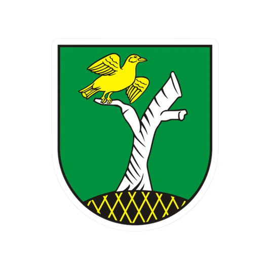 Kladzany (Slovakia) (Coat of Arms) STICKER Vinyl Kiss-Cut Decal 2 Inch White - The Sticker Space