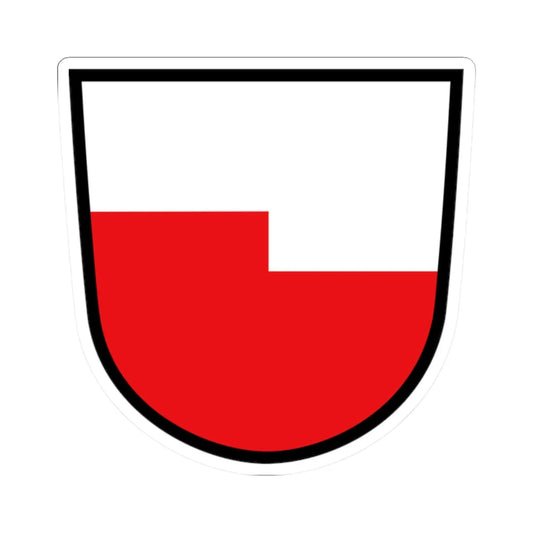 Kleblach-Lind CoA (Austria) (Coat of Arms) STICKER Vinyl Kiss-Cut Decal 2 Inch White - The Sticker Space