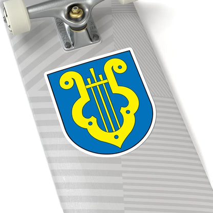 Klingenthal coat of arms (Germany) (Coat of Arms) STICKER Vinyl Kiss-Cut Decal - The Sticker Space