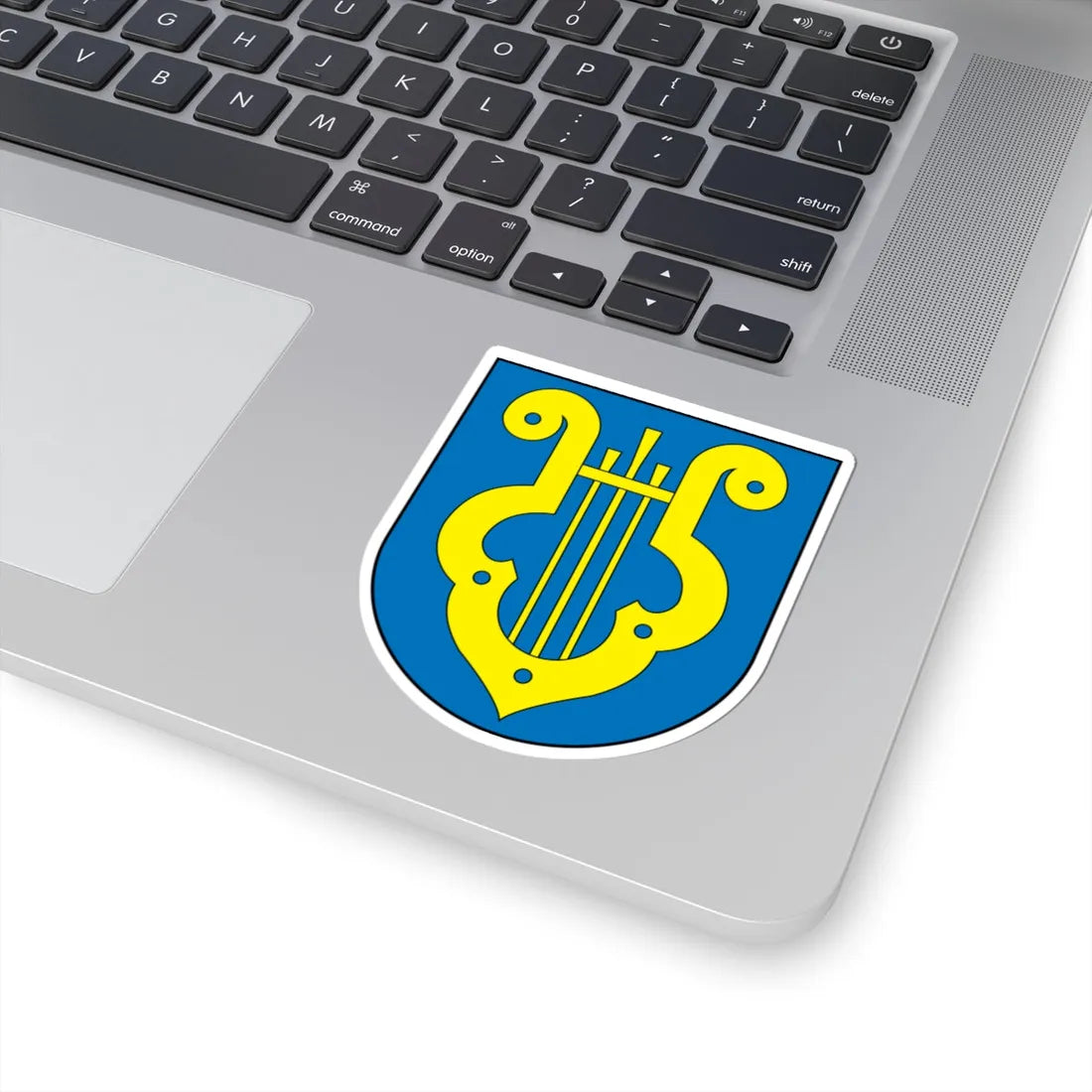 Klingenthal coat of arms (Germany) (Coat of Arms) STICKER Vinyl Kiss-Cut Decal - The Sticker Space