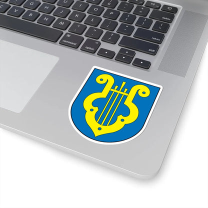 Klingenthal coat of arms (Germany) (Coat of Arms) STICKER Vinyl Kiss-Cut Decal - The Sticker Space