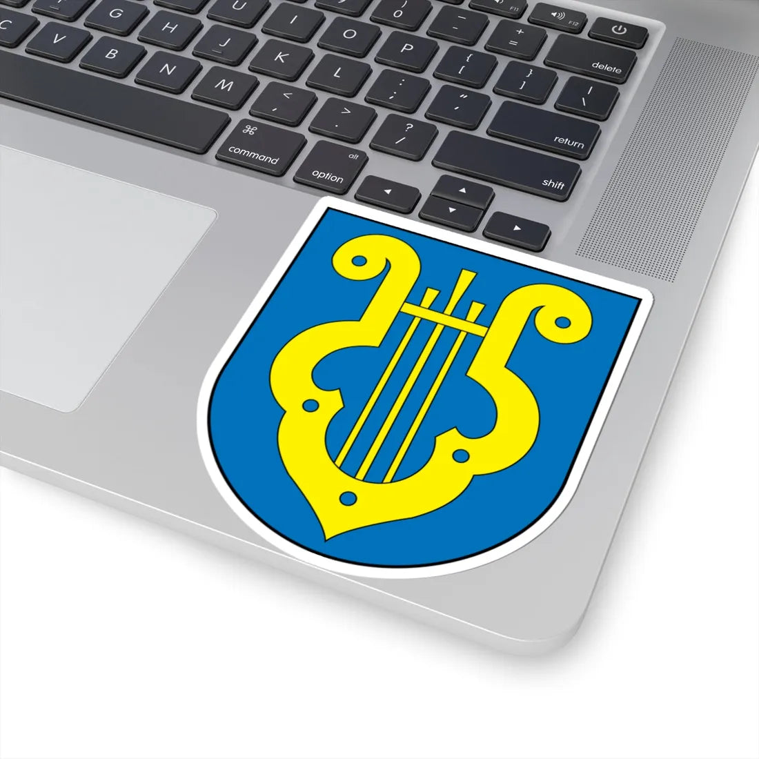 Klingenthal coat of arms (Germany) (Coat of Arms) STICKER Vinyl Kiss-Cut Decal - The Sticker Space