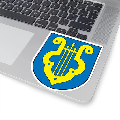 Klingenthal coat of arms (Germany) (Coat of Arms) STICKER Vinyl Kiss-Cut Decal - The Sticker Space