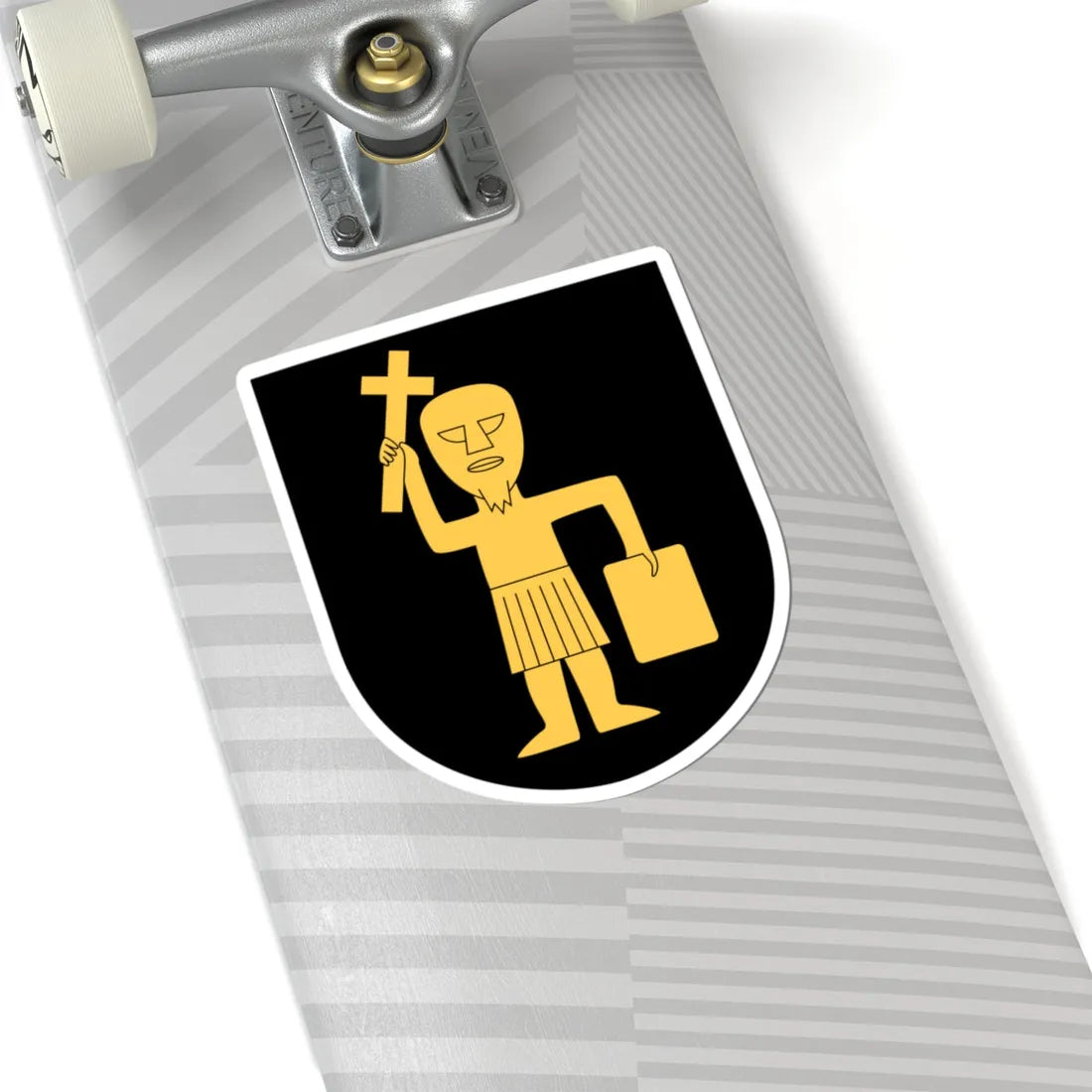 Kålland vapen (Sweden) (Coat of Arms) STICKER Vinyl Kiss-Cut Decal - The Sticker Space