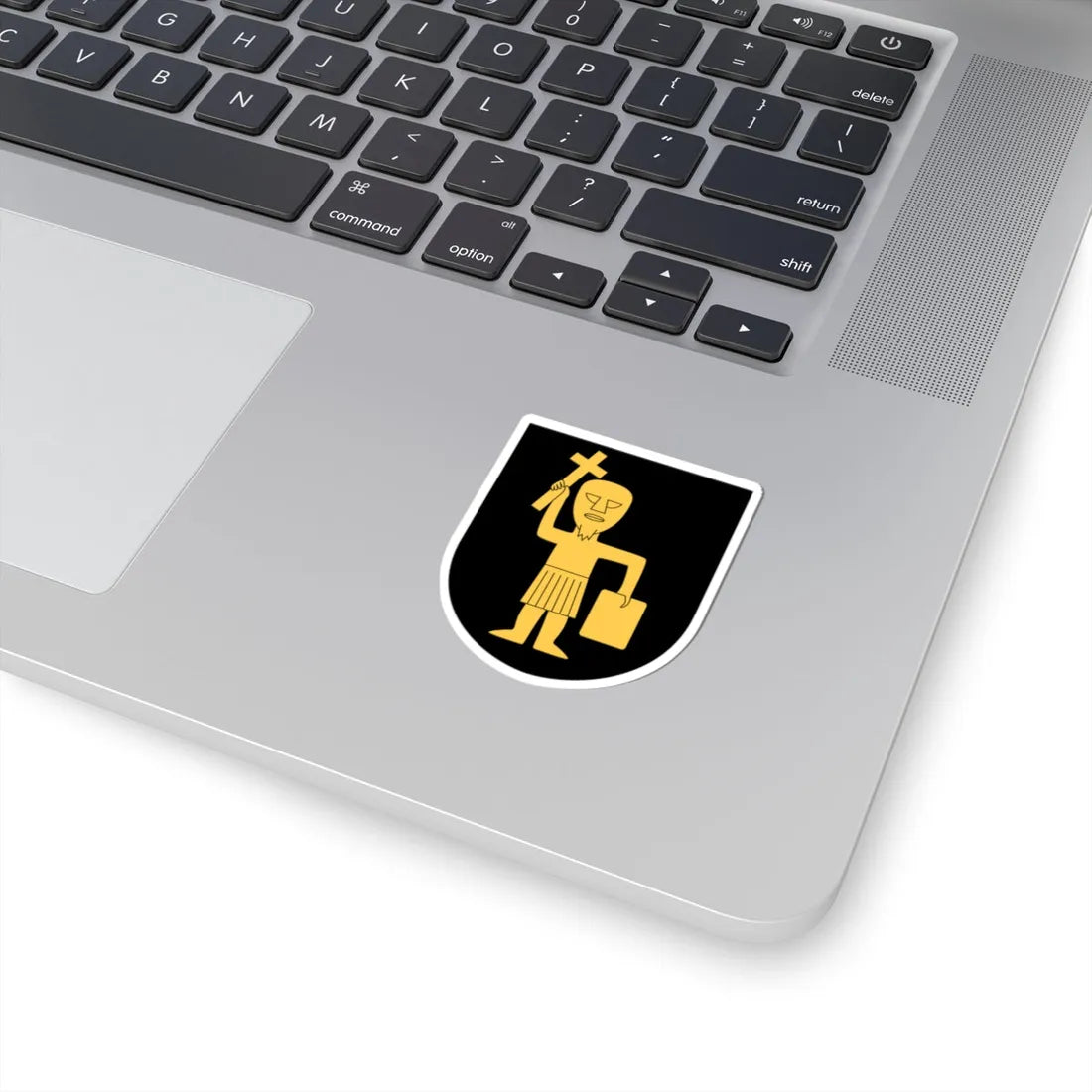 Kålland vapen (Sweden) (Coat of Arms) STICKER Vinyl Kiss-Cut Decal - The Sticker Space