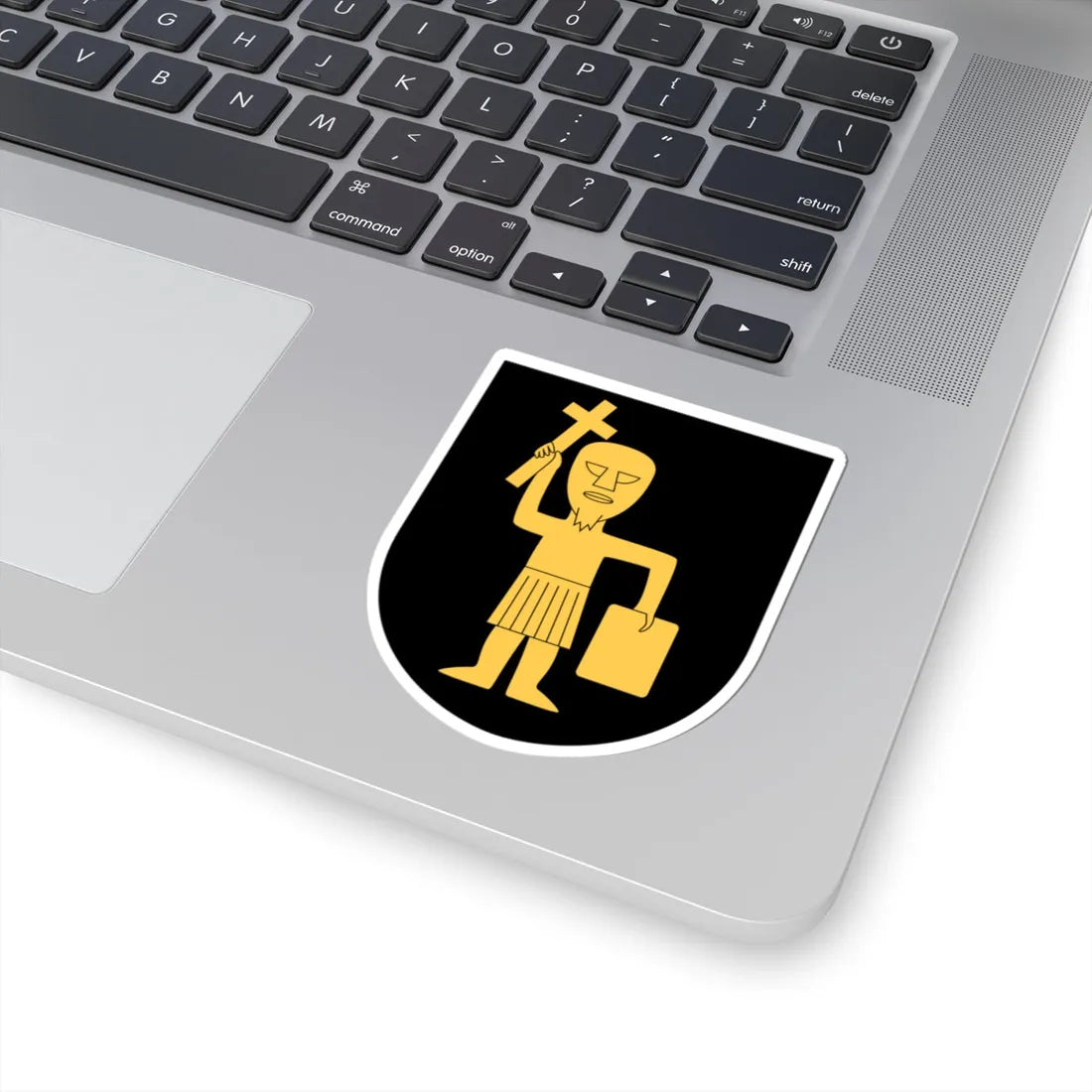 Kålland vapen (Sweden) (Coat of Arms) STICKER Vinyl Kiss-Cut Decal - The Sticker Space