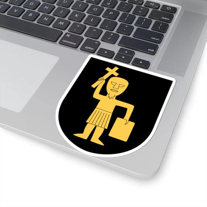 Kålland vapen (Sweden) (Coat of Arms) STICKER Vinyl Kiss-Cut Decal - The Sticker Space
