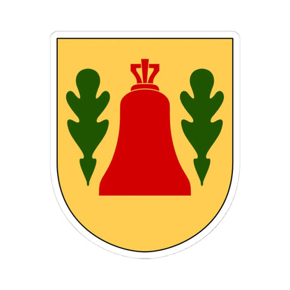 Klockrike församling vapen (Sweden) (Coat of Arms) STICKER Vinyl Kiss-Cut Decal - The Sticker Space
