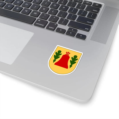 Klockrike församling vapen (Sweden) (Coat of Arms) STICKER Vinyl Kiss-Cut Decal - The Sticker Space