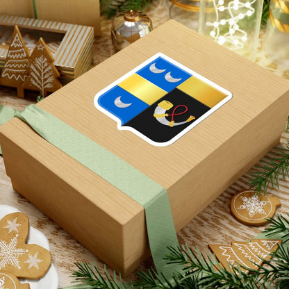 Kluisbergen wapen (Belgium) (Coat of Arms) STICKER Vinyl Kiss-Cut Decal - The Sticker Space