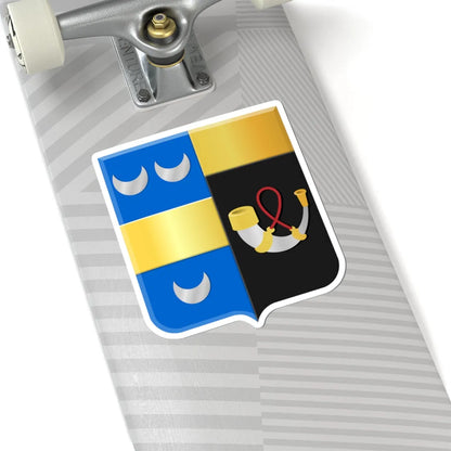 Kluisbergen wapen (Belgium) (Coat of Arms) STICKER Vinyl Kiss-Cut Decal - The Sticker Space