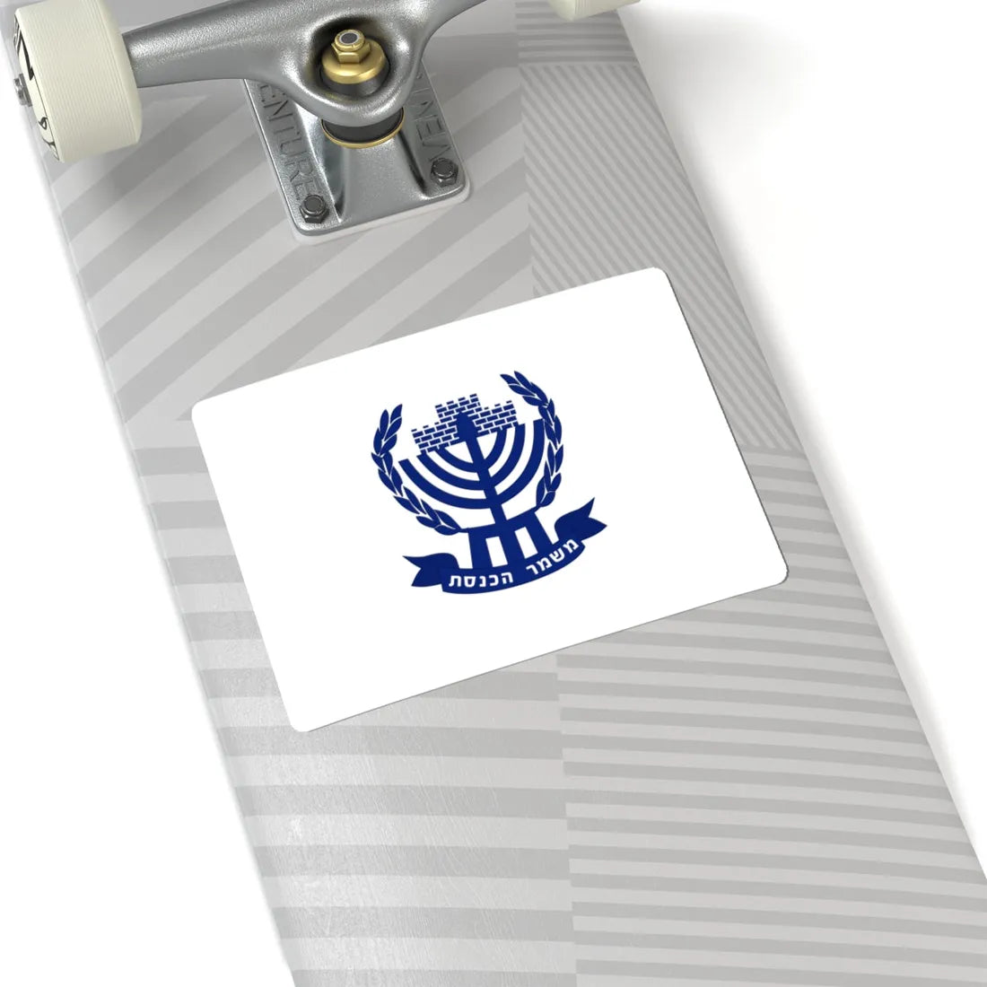 Knesset Guard Flag (Israel) STICKER Vinyl Kiss-Cut Decal - The Sticker Space