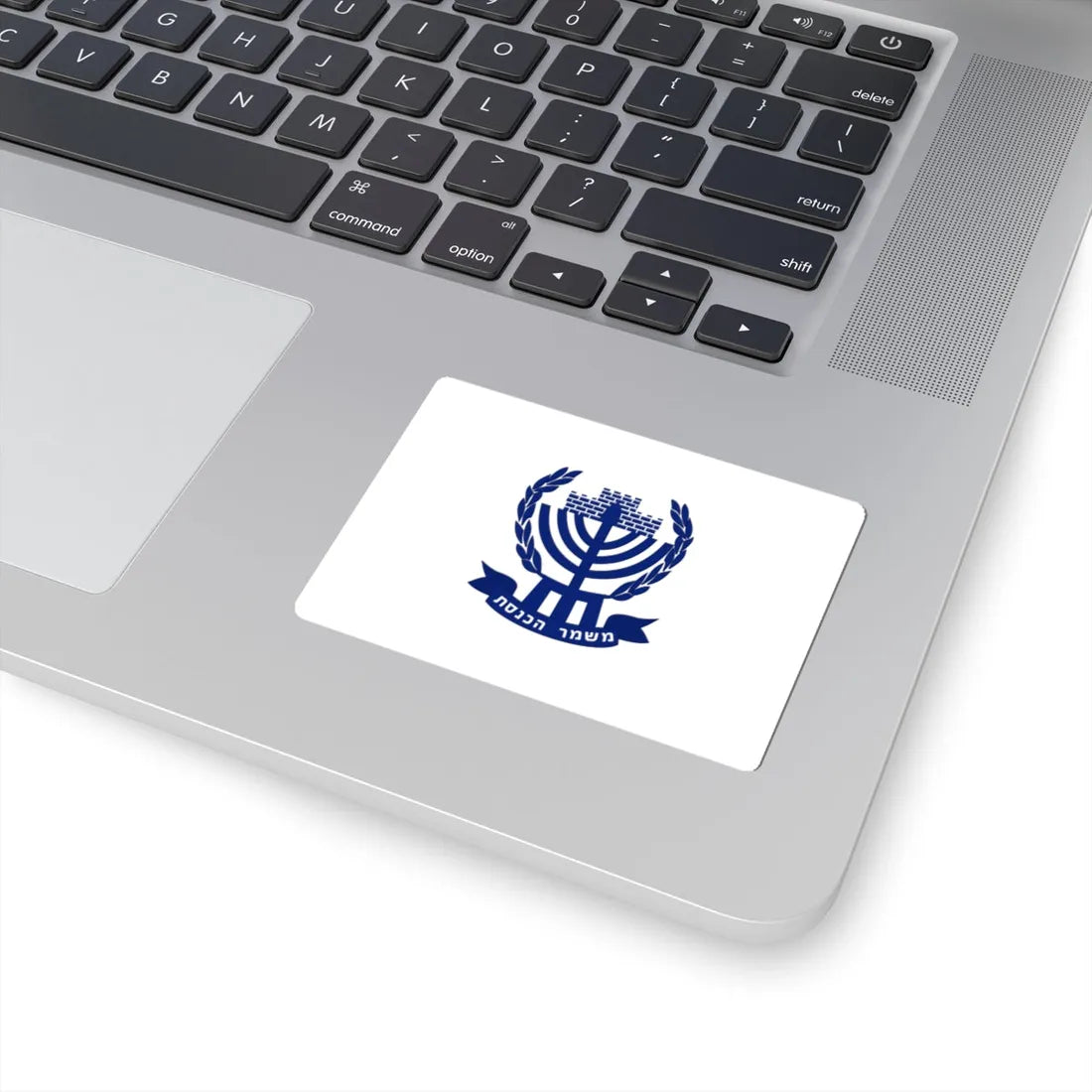 Knesset Guard Flag (Israel) STICKER Vinyl Kiss-Cut Decal - The Sticker Space