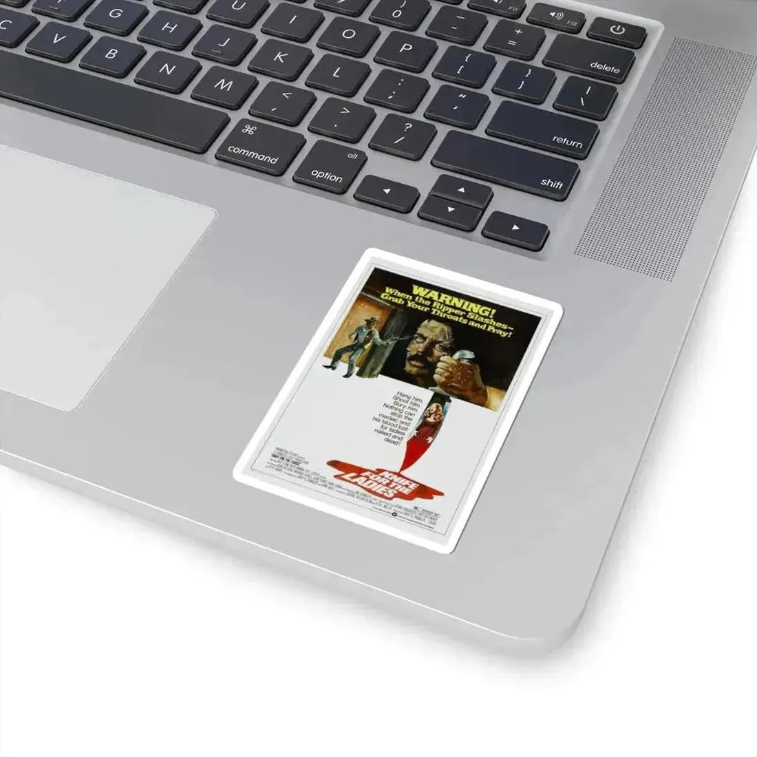 KNIFE FOR THE LADIES 1974 Movie Poster - STICKER Vinyl Kiss-Cut Decal - The Sticker Space