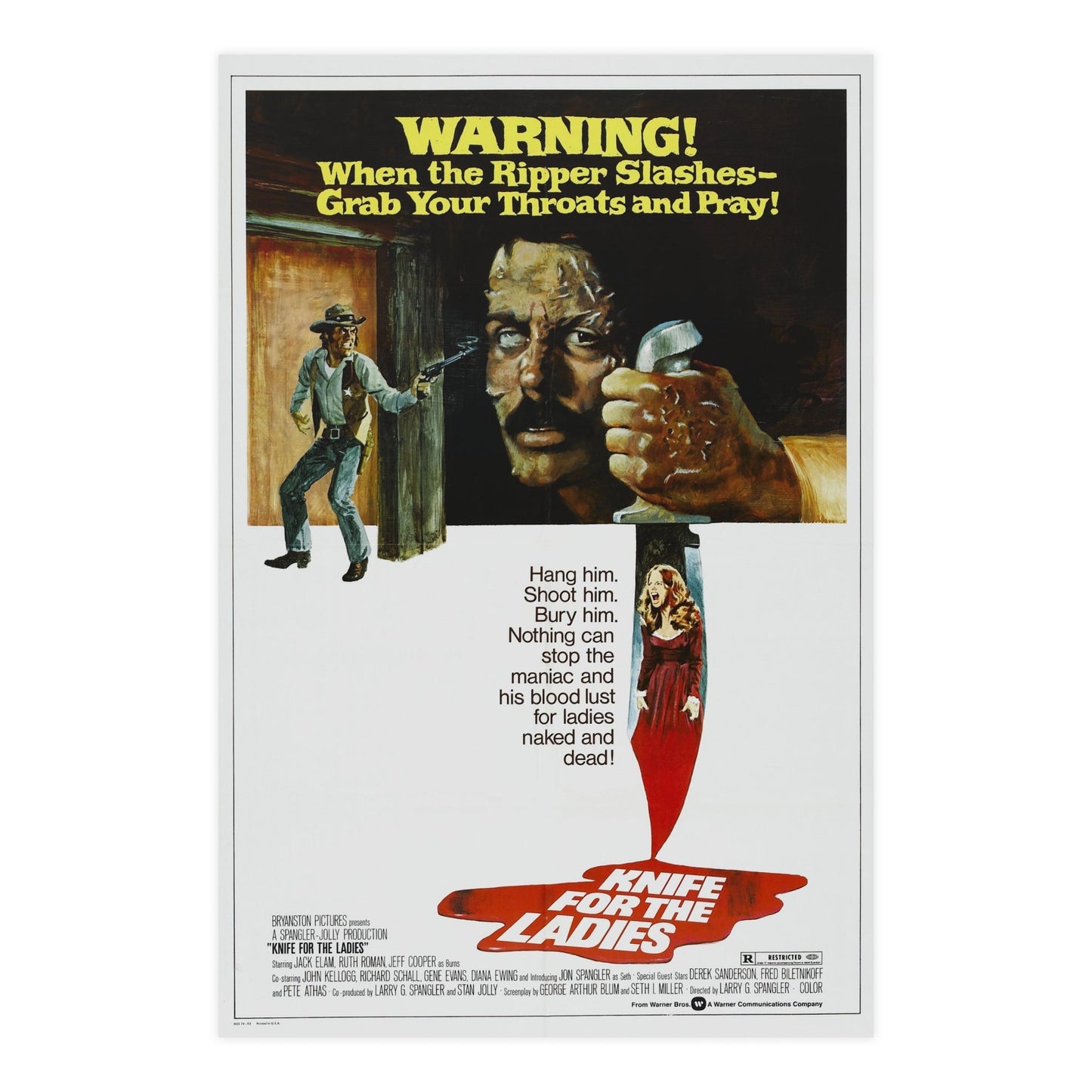 KNIFE FOR THE LADIES 1974 - Paper Movie Poster-24″ x 36″ (Vertical)-The Sticker Space