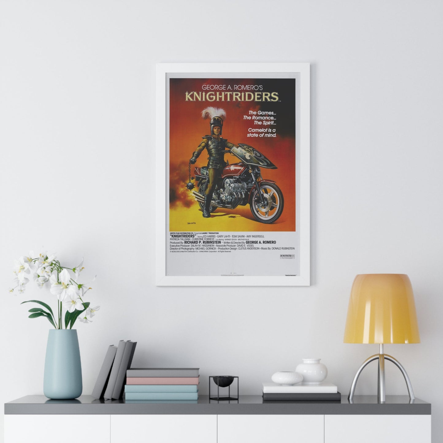 KNIGHTRIDERS 1981 - Framed Movie Poster-The Sticker Space