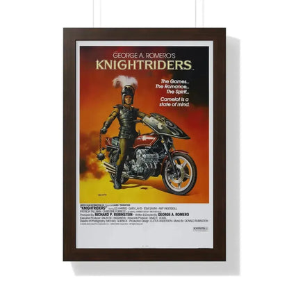 KNIGHTRIDERS 1981 - Framed Movie Poster - The Sticker Space