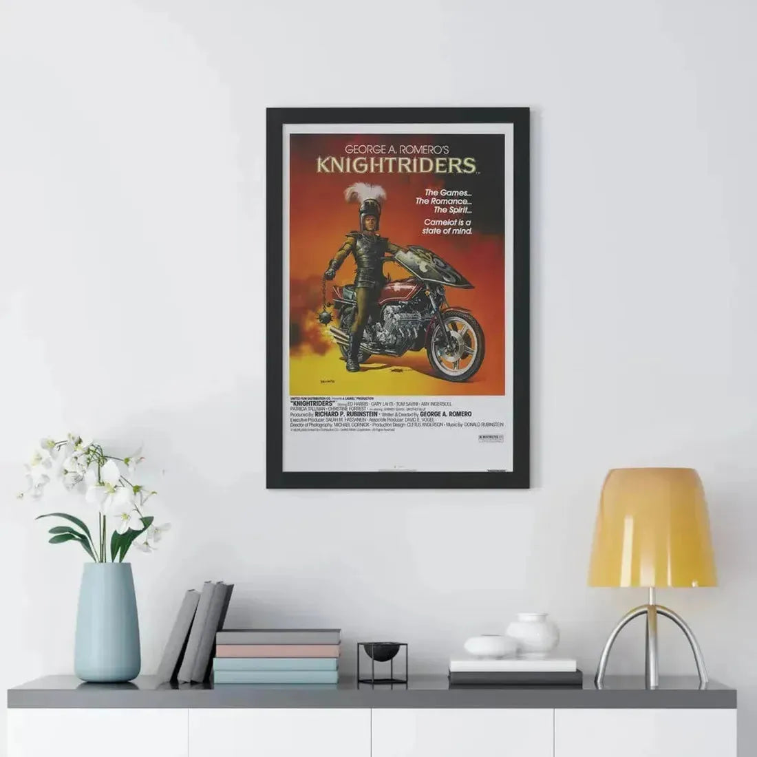 KNIGHTRIDERS 1981 - Framed Movie Poster - The Sticker Space
