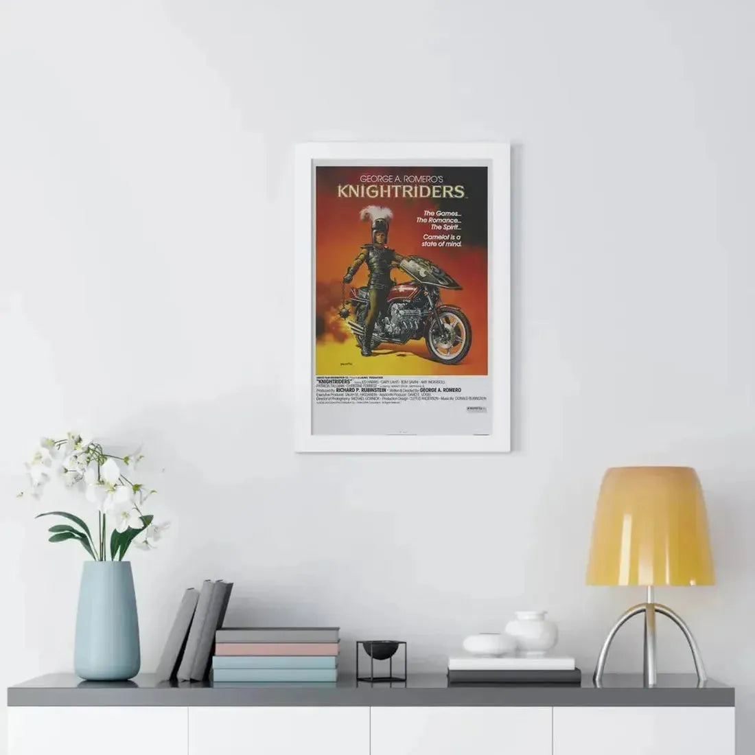 KNIGHTRIDERS 1981 - Framed Movie Poster - The Sticker Space
