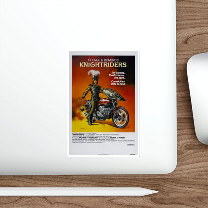 KNIGHTRIDERS 1981 Movie Poster STICKER Vinyl Die-Cut Decal-The Sticker Space