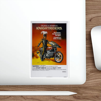 KNIGHTRIDERS 1981 Movie Poster STICKER Vinyl Die-Cut Decal-The Sticker Space