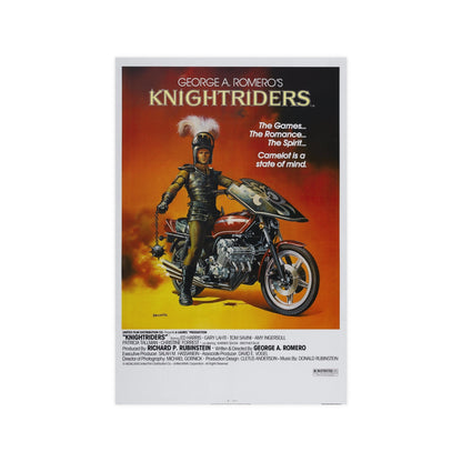 KNIGHTRIDERS 1981 - Paper Movie Poster-12″ x 18″ (Vertical)-The Sticker Space