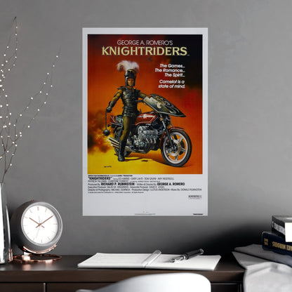 KNIGHTRIDERS 1981 - Paper Movie Poster-The Sticker Space