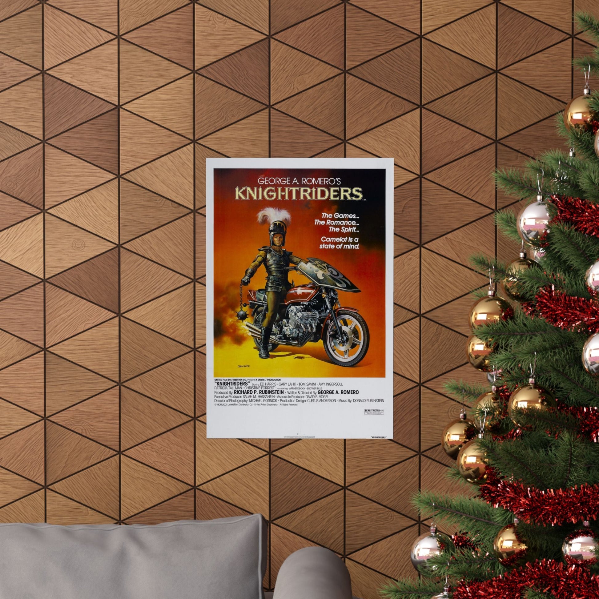 KNIGHTRIDERS 1981 - Paper Movie Poster-The Sticker Space