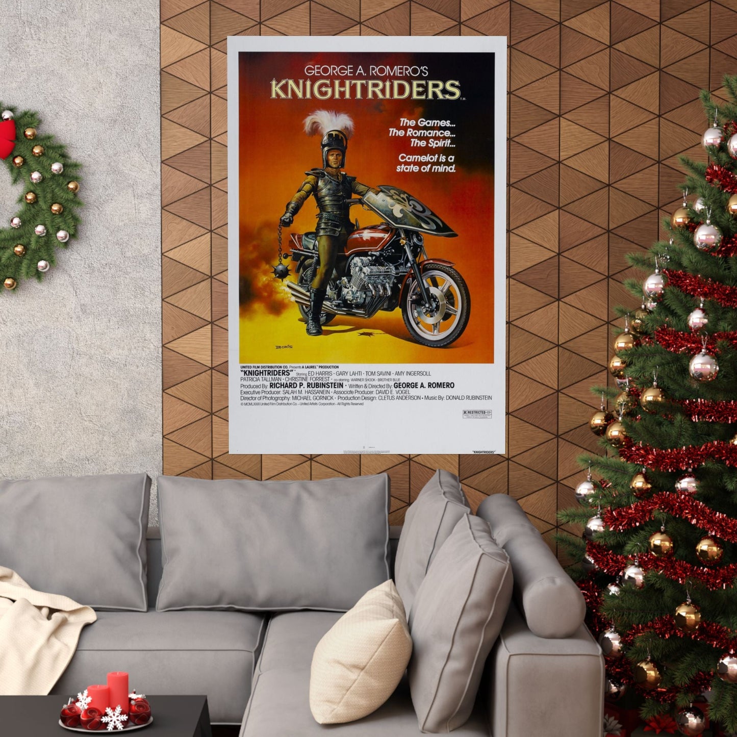 KNIGHTRIDERS 1981 - Paper Movie Poster-The Sticker Space