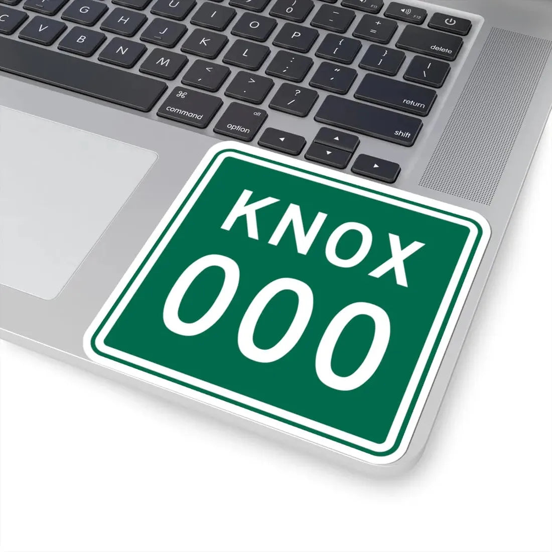 Knox Township Jefferson County Ohio route shield template (Ohio) (Road Sign) STICKER Vinyl Kiss-Cut Decal - The Sticker Space