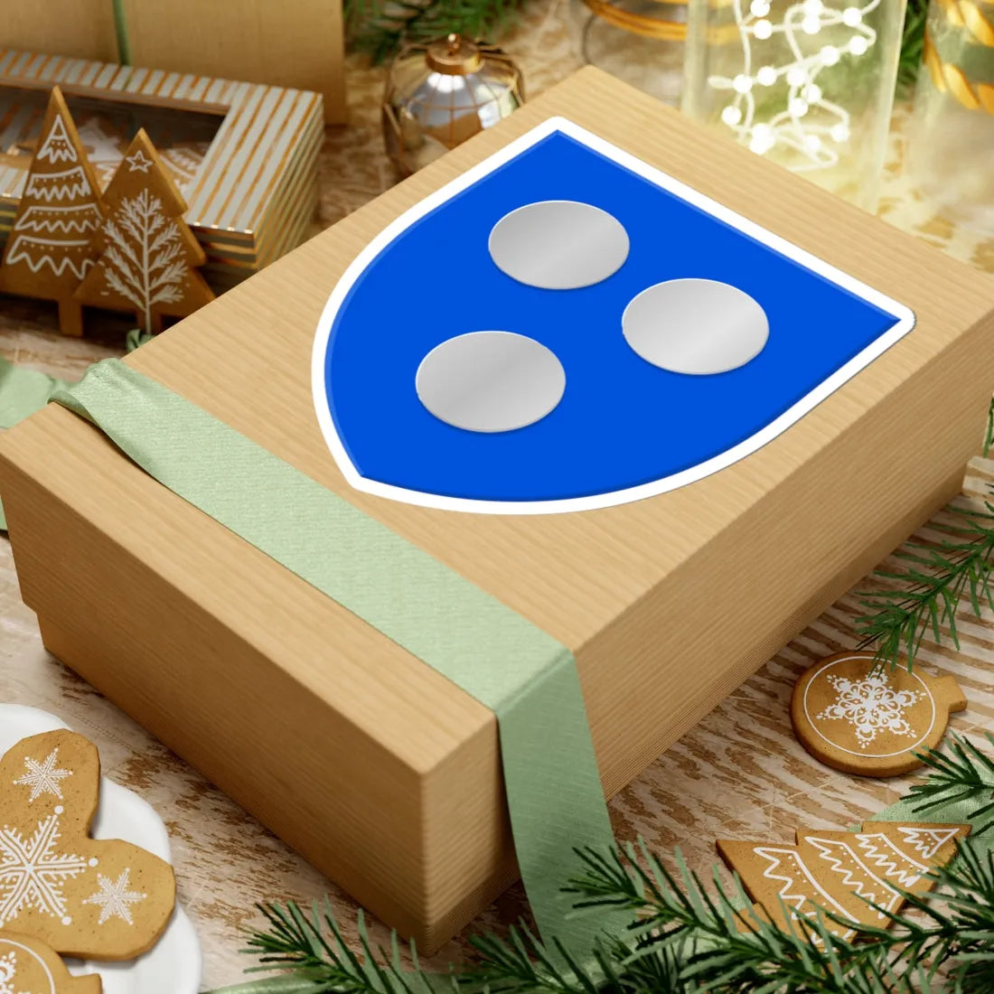 Koekelare wapen (Belgium) (Coat of Arms) STICKER Vinyl Kiss-Cut Decal - The Sticker Space