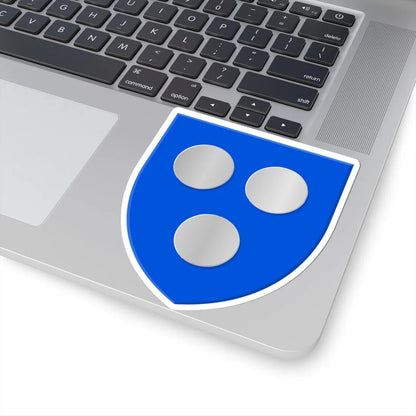 Koekelare wapen (Belgium) (Coat of Arms) STICKER Vinyl Kiss-Cut Decal - The Sticker Space