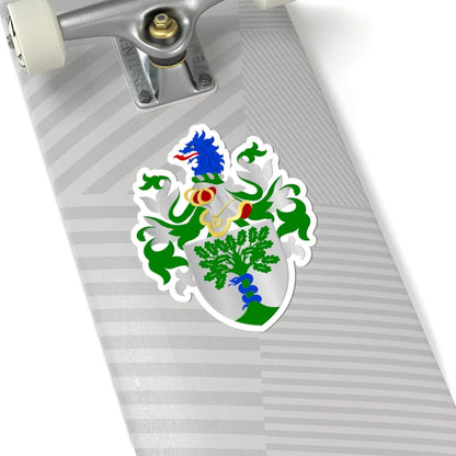 Koekelberg wapen (Belgium) (Coat of Arms) STICKER Vinyl Kiss-Cut Decal - The Sticker Space