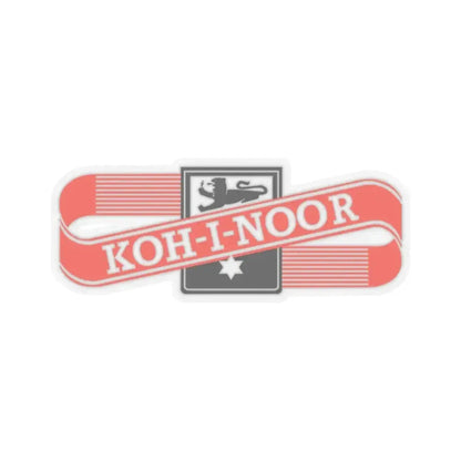Koh-i-Noor Hardtmuth a.s. (Logo) STICKER Vinyl Kiss-Cut Decal 2 Inch Transparent - The Sticker Space