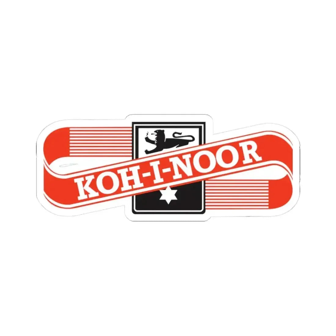 Koh-i-Noor Hardtmuth a.s. (Logo) STICKER Vinyl Kiss-Cut Decal 3 Inch White - The Sticker Space