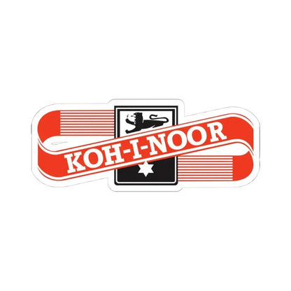 Koh-i-Noor Hardtmuth a.s. (Logo) STICKER Vinyl Kiss-Cut Decal 4 Inch White - The Sticker Space