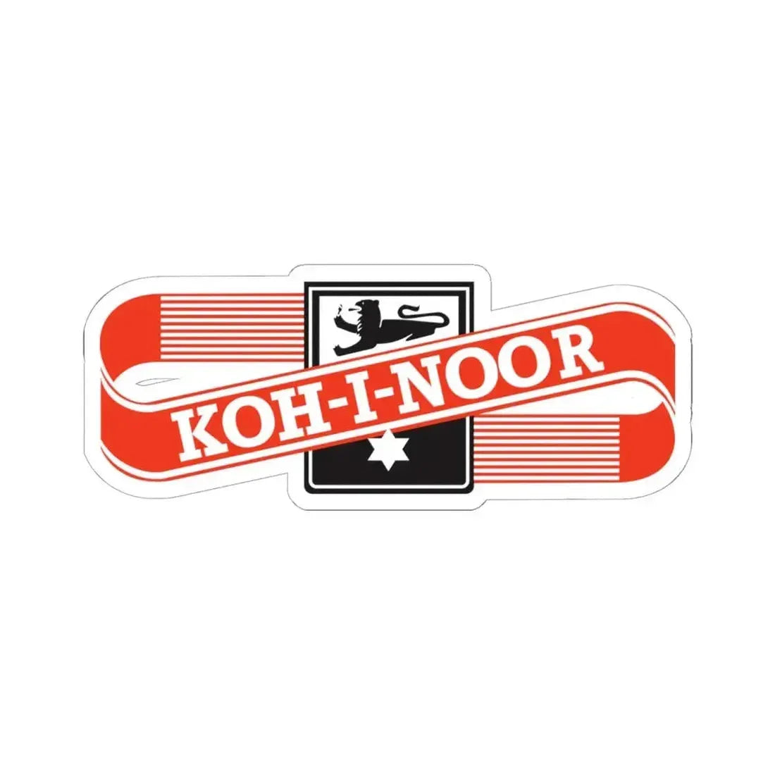 Koh-i-Noor Hardtmuth a.s. (Logo) STICKER Vinyl Kiss-Cut Decal 6 Inch White - The Sticker Space