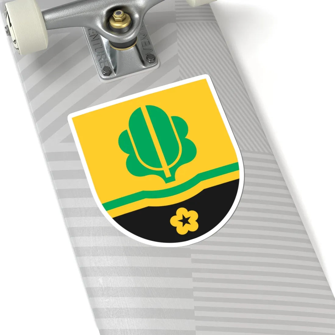 Kohila valla vapp (Estonia) (Coat of Arms) STICKER Vinyl Kiss-Cut Decal - The Sticker Space